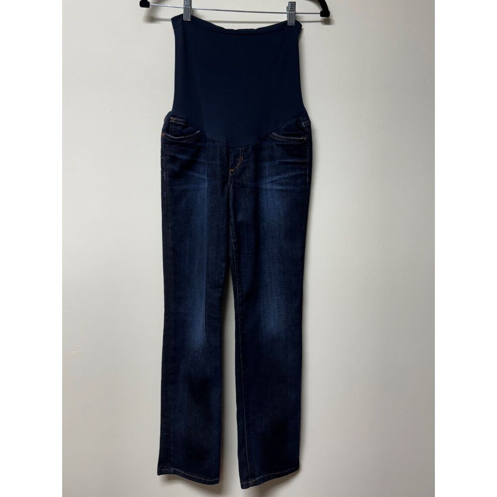 JOE'S Secret Fit Belly Dark Wash Maternity Jean Bootcut, Sz 30